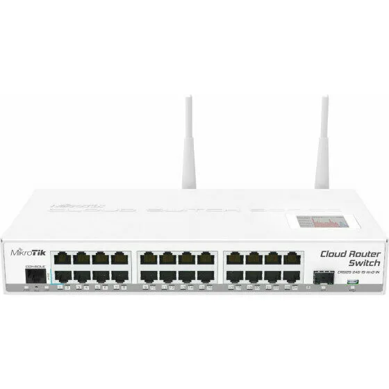 Коммутатор MikroTik Cloud Router Switch 125-24G-1S-IN (CRS125-24G-1S-2HnD-IN)