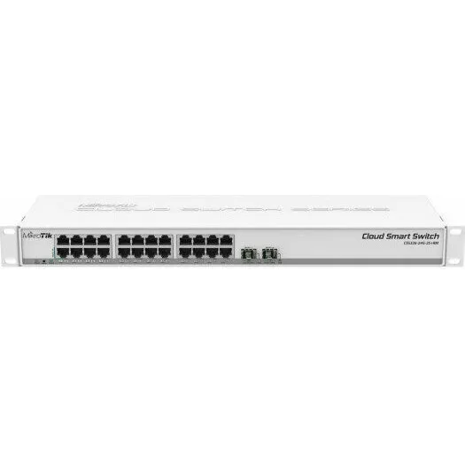 Коммутатор MikroTik Cloud Smart Switch 326-24G-2S+RM (CSS326-24G-2S+RM) Коммутатор MikroTik Cloud Smart Switch 326-24G-2S+RM (CSS326-24G-2S+RM)