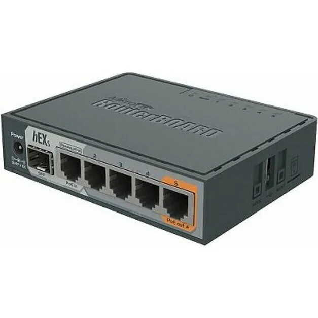 Маршрутизатор MikroTik hEX S (RB760iGS) Маршрутизатор MikroTik hEX S (RB760iGS)