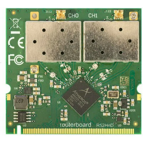 miniPCI карта MikroTik R52HnD miniPCI карта MikroTik R52HnD