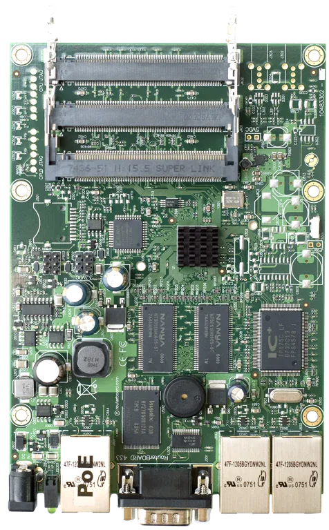 Mikrotik RB433 маршрутизаторная плата