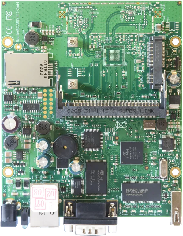 Mikrotik RB411U маршрутизаторная плата