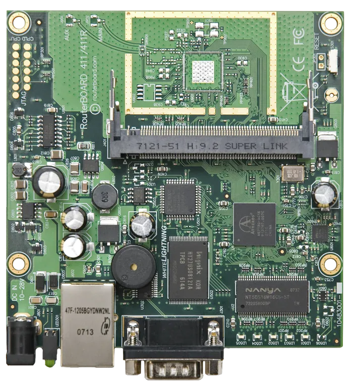 Маршрутизаторная плата Mikrotik RB411AH 1xFast Ethernet, AR7161, 64 MB RAM Маршрутизаторная плата Mikrotik RB411AH 1xFast Ethernet, AR7161, 64 MB RAM