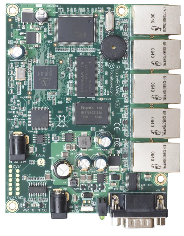 Mikrotik RB450 маршрутизаторная плата