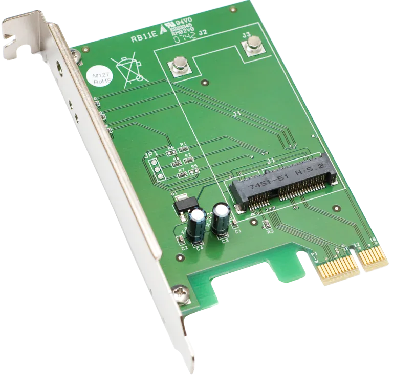 Адаптер интерфейсов Mikrotik IAMP1E PCIe, miniPCIe, Не требуется Адаптер интерфейсов Mikrotik IAMP1E PCIe, miniPCIe, Не требуется