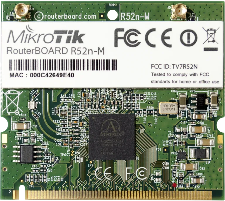 Mikrotik R52nM R52N-M беспроводная карта