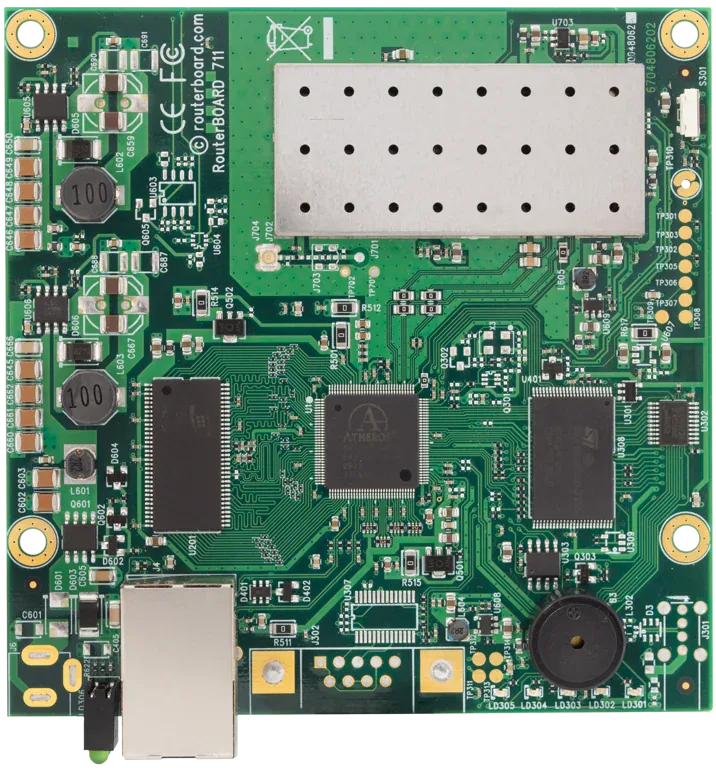 Mikrotik RB711-5Hn-U маршрутизаторная плата