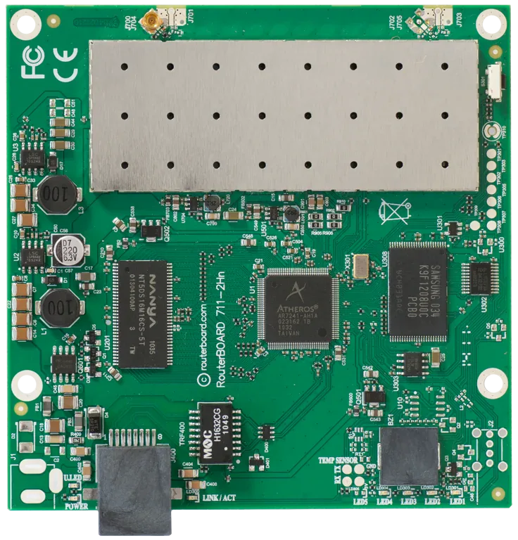 Mikrotik RB711GA-5HnD маршрутизаторная плата
