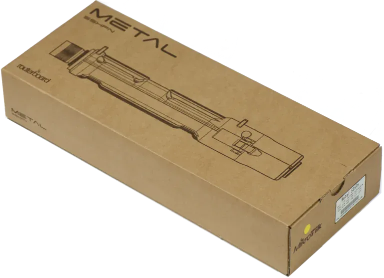 Наружное радиоустройство Mikrotik Metal 5 RBMetal5SHPn 1xFast Ethernet, Wi-Fi, AR7241 Наружное радиоустройство Mikrotik Metal 5 RBMetal5SHPn 1xFast Ethernet, Wi-Fi, AR7241
