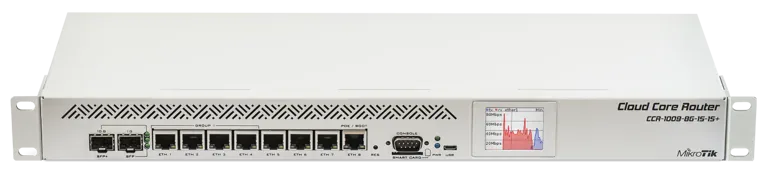 Mikrotik CCR1009-8G-1S-1S+ маршрутизатор