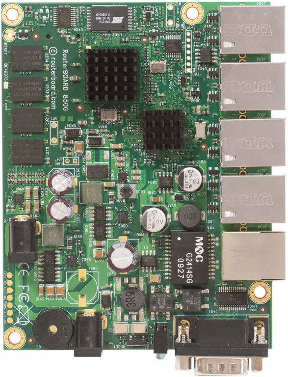 Mikrotik RB850Gx2 маршрутизаторная плата