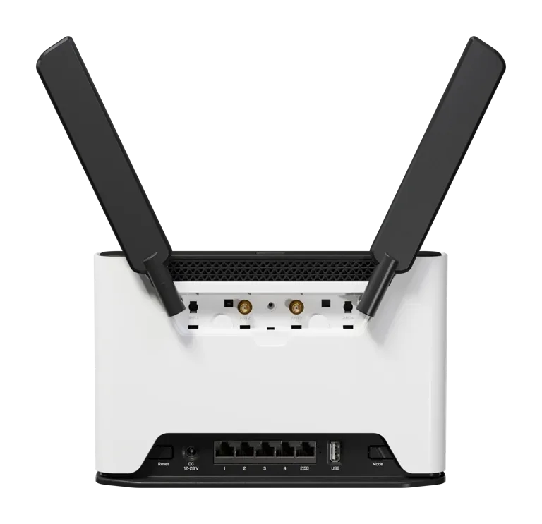 Сотовый роутер Mikrotik Chateau LTE6 ax S53UG+5HaxD2HaxD-TC&FG621-EA 1x2.5G, 4xGigabit Ethernet, LTE Cat6 Сотовый роутер Mikrotik Chateau LTE6 ax S53UG+5HaxD2HaxD-TC&FG621-EA 1x2.5G, 4xGigabit Ethernet, LTE Cat6