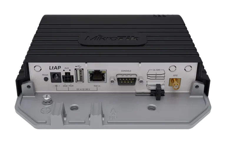 Сотовый роутер Mikrotik LtAP LTE6 kit LtAP-2HnD&FG621-EA 1xGigabit Ethernet, LTE Cat6, Wi-Fi Сотовый роутер Mikrotik LtAP LTE6 kit LtAP-2HnD&FG621-EA 1xGigabit Ethernet, LTE Cat6, Wi-Fi