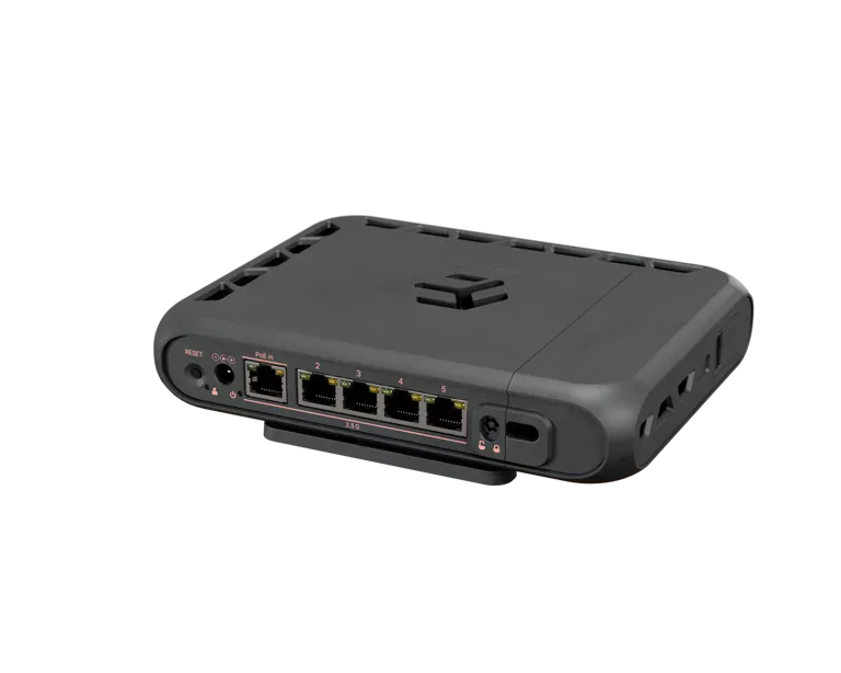 Wi-Fi роутер и точка доступа Mikrotik hAP be³ Media MA53UG+HbeH 5x2.5G, Wi-Fi 7, IPQ-5322 Wi-Fi роутер и точка доступа Mikrotik hAP be³ Media MA53UG+HbeH 5x2.5G, Wi-Fi 7, IPQ-5322