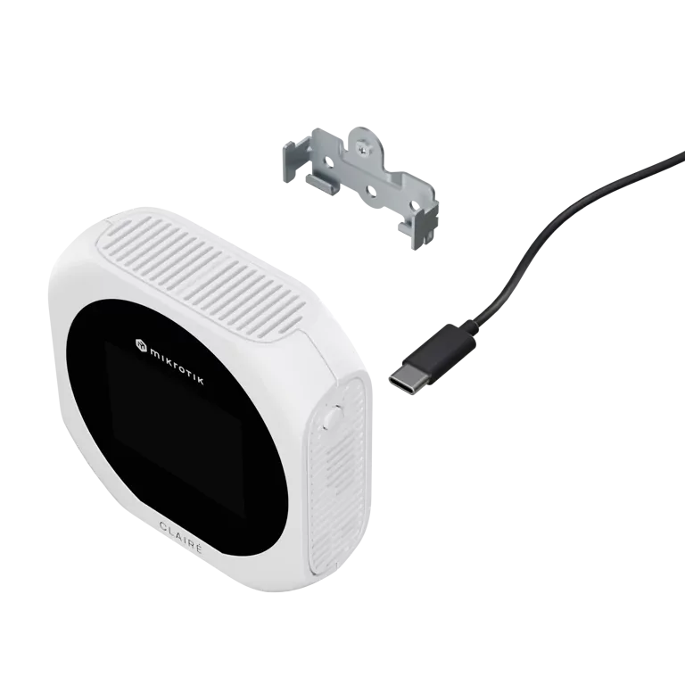 Датчик качества воздуха Mikrotik CLAIRÉ IAQM-THC2PV-W CO₂ и VOC, Matter over Thread, IP20 Датчик качества воздуха Mikrotik CLAIRÉ IAQM-THC2PV-W CO₂ и VOC, Matter over Thread, IP20